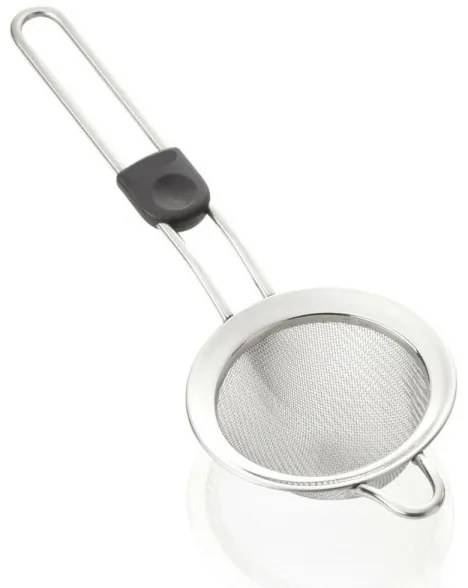 Trade Shop - Colino Da Cucina Passino Diametro 7,5 Cm In Acciaio Con Manico Incavo Pollice