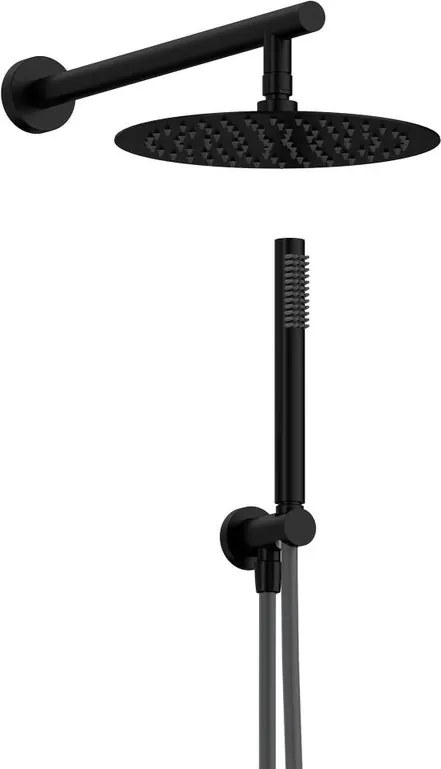 Kit incasso doccia SANYCCES Loop K nero opaco