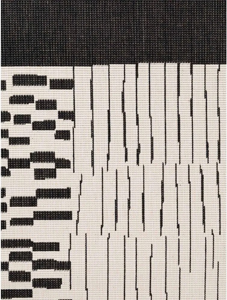 Tappeto da interno/esterno nero/color crema 200x300 cm Haringey Acacia – Ted Baker