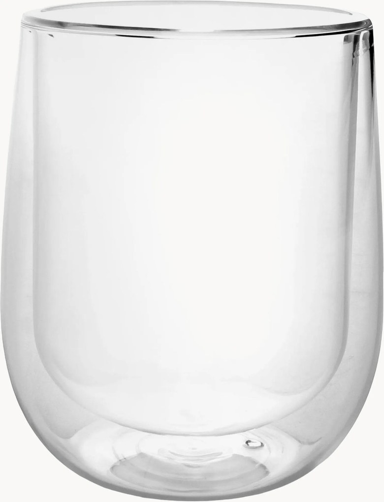 Set di 2 tazze in vetro borosilicato Paris