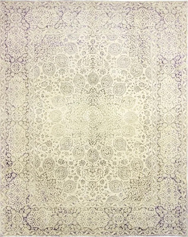 Neo Tappeto 310 x 240 Beige (Indian) Annodato A Mano