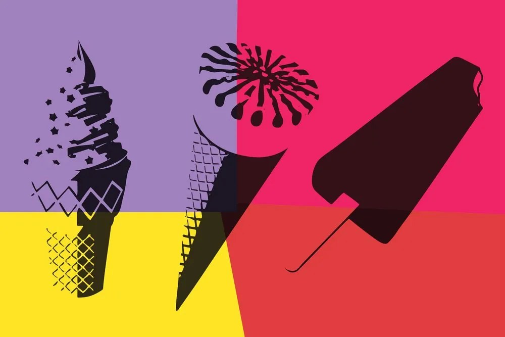 Stampa su tela – Pop art estiva