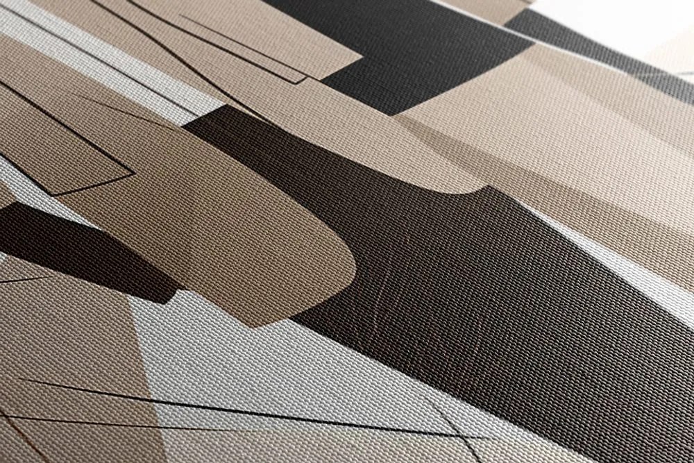 Stampa su tela – Forme astratte coppia elegante