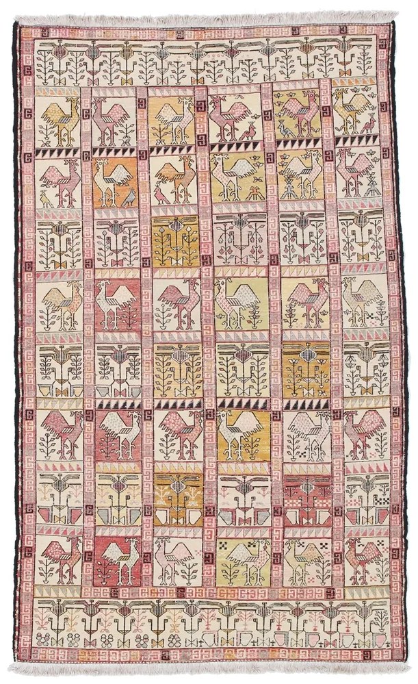 Kilim Tappeto persiano 190 x 120 Beige (Iran) Annodato A Mano