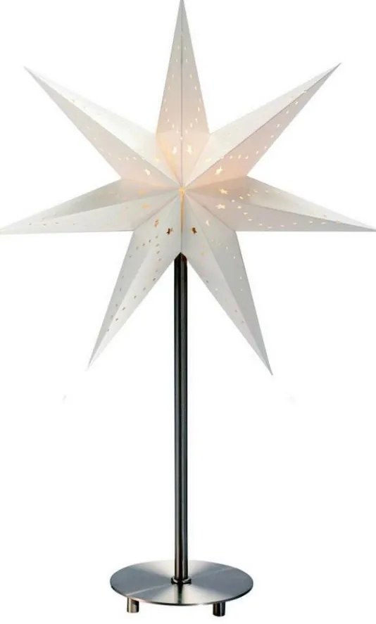 Markslöjd 8520 - Decorazione di Natale SATURNUS 1xE14/25W/230V bianco 50 cm