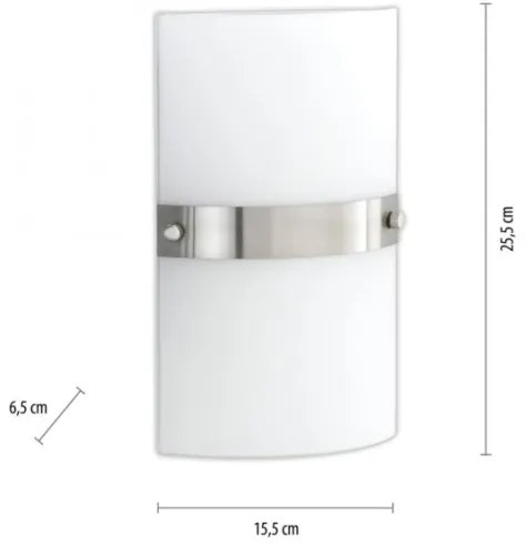 Paul Neuhaus 9846-55 - Applique SQUARE 2xE14/40W/230V