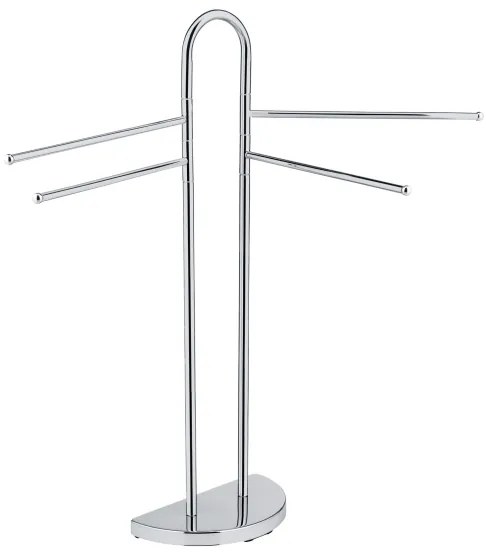 WENKO 16610100 - Porta asciugamani COSENZA 33x93,5 cm cromo lucido