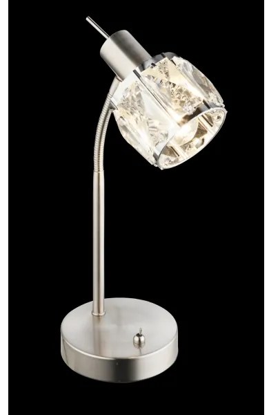 Globo 54356-1T - Lampada da tavolo KRIS 1xE14/40W/230V