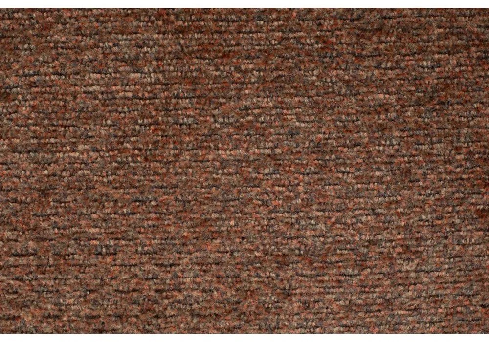 Poltrona arancio-marrone Sanne - White Label