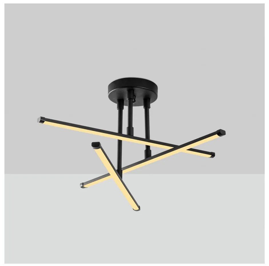 Plafoniera LED nera 26x51 cm Umut – Opviq lights