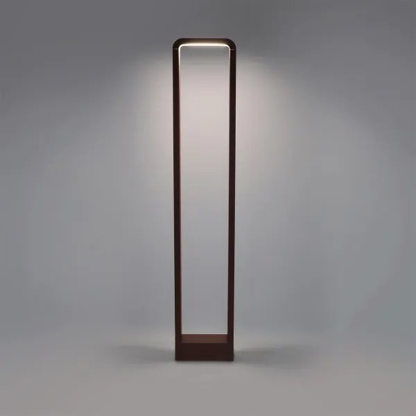 Brilagi - Lampada LED da esterno BARI LED/7W/230V 3000/4000/6000K marrone IP54 80 cm