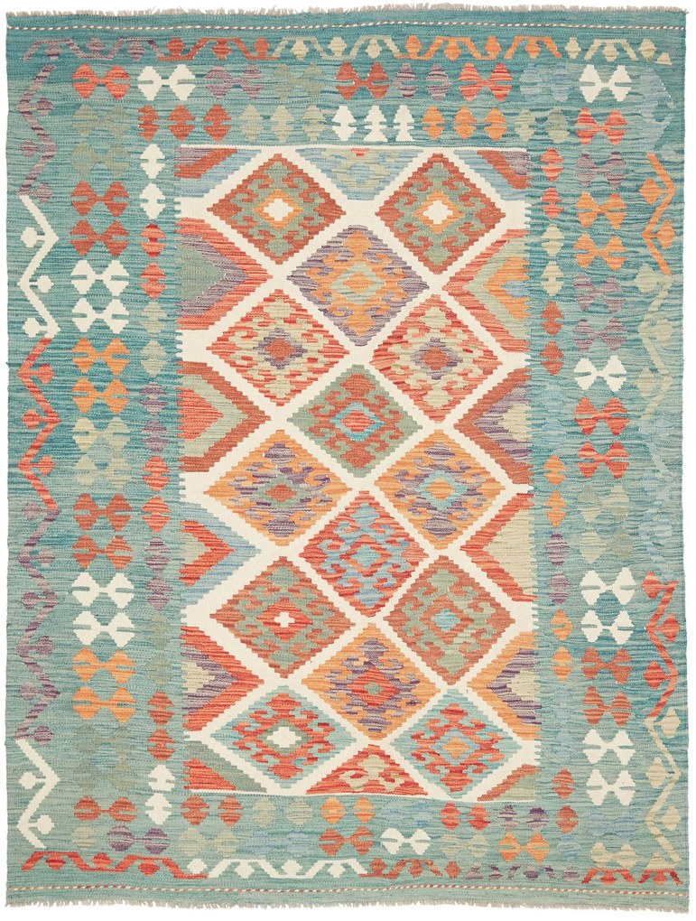 Kilim Tappeto 200 x 160 (Pakistan) Tessuto A Mano