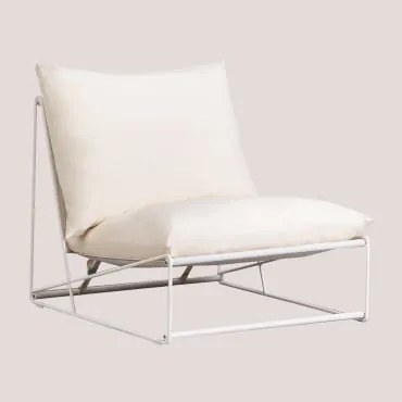 Poltroncina Da Giardino Amaro Gardenia Bianco - Sklum