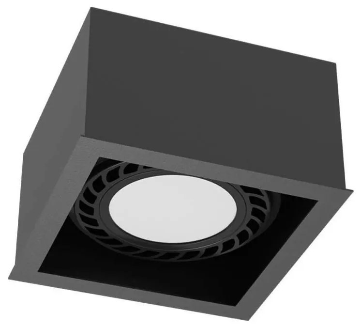 Brosline 1271 - Faretto orientabile CAGE 1xGU10/18W/230V, nero