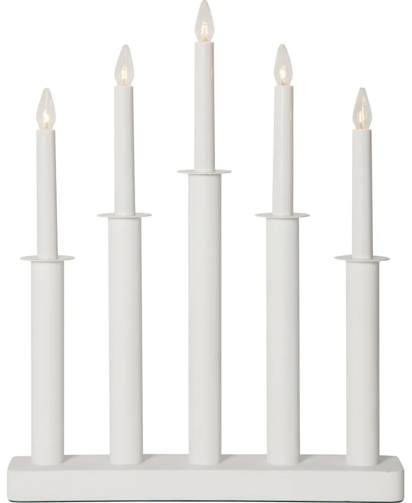 Decorazione luminosa bianca natalizia Plate - Star Trading