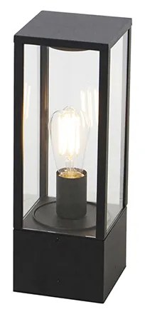 Lampada da terra industriale nera 40 cm IP44 - Charlois