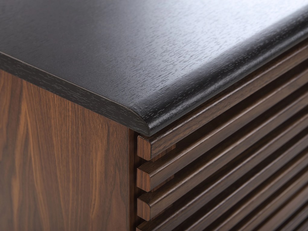 Credenza in colore legno wenge PERTH Beliani