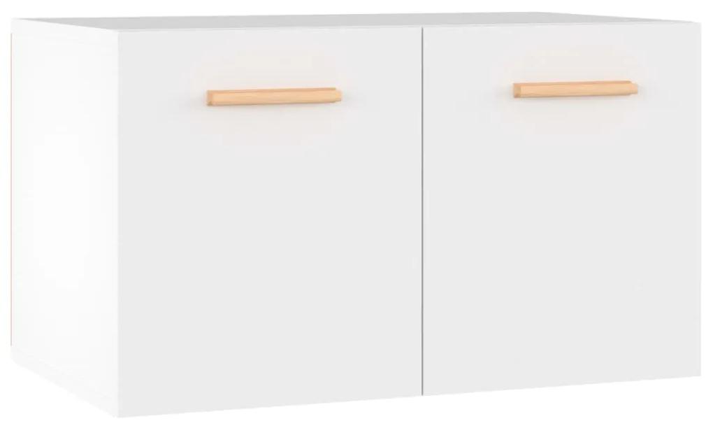 Mobile a parete bianco 60x36,5x35 cm in legno multistrato
