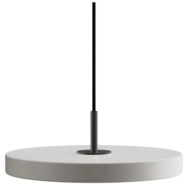 Grigio chiaro Apparecchio a sospensione LED con paralume in metallo ø 31 cm Asteria Mini - UMAGE