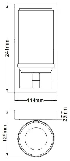 Feiss FE-AMALIA1-SBATH -Lampada LED da bagno AMALIA 1xG9/3,5W/230V IP44 cromo