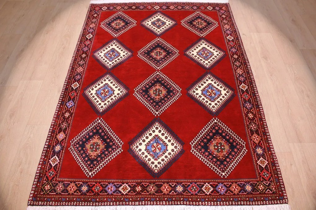 Yalameh Tappeto persiano 220x150 (Iran) Annodato A Mano