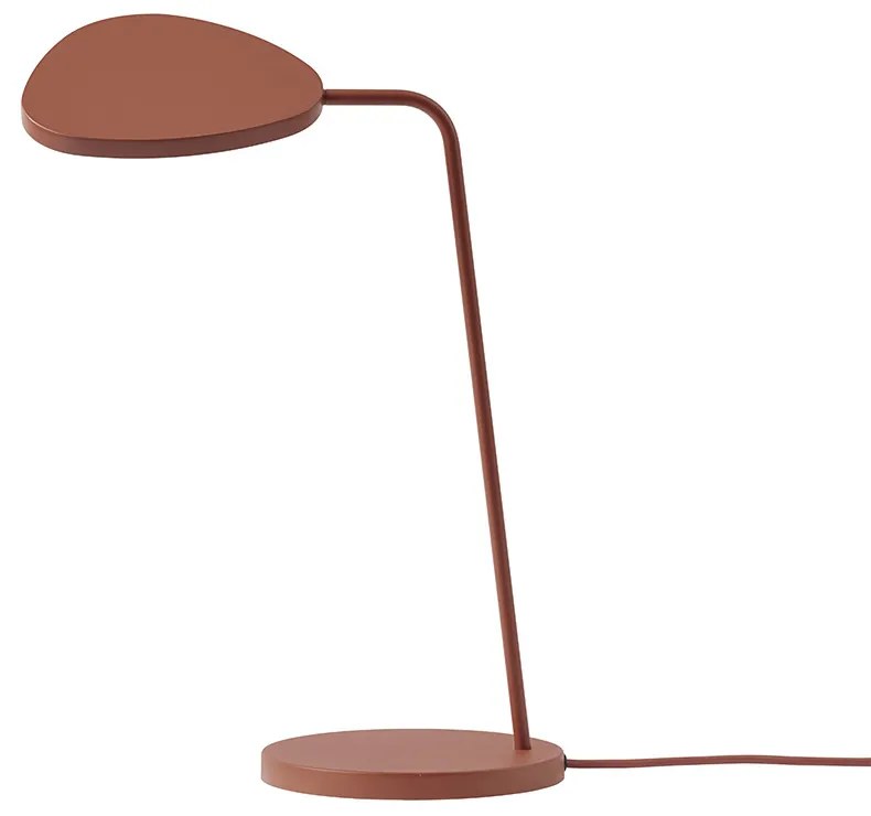 Muuto - Leaf Lampada da Tavolo Rame Marrone Muuto