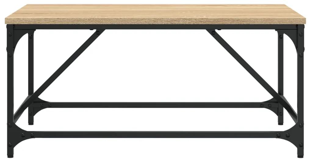 Tavolino da Salotto Rovere Sonoma 75x50x35cm Legno Multistrato