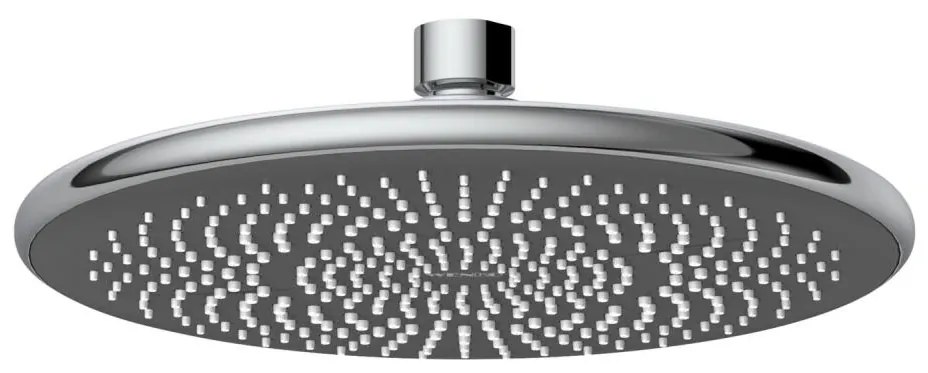 WENKO 24926100 - Soffione doccia WATERSAVING SYSTEM 22,5x22,5 cm cromo lucido/grigio