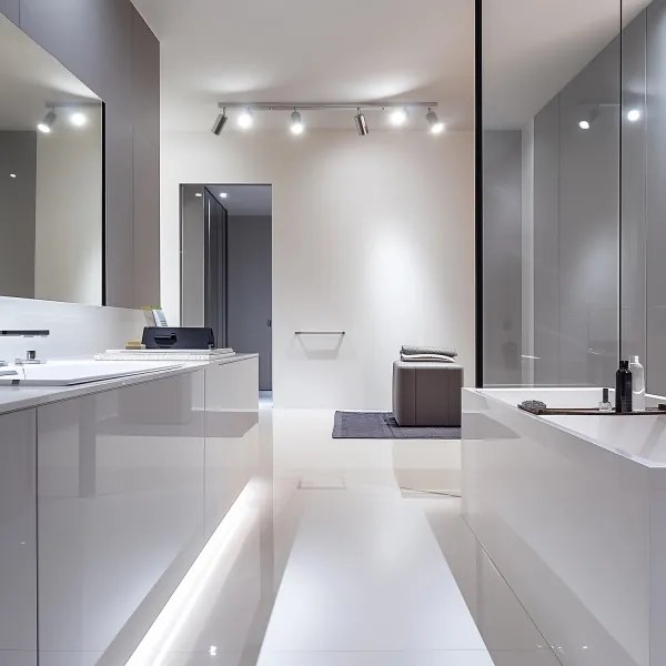 Brilagi - Luce Spot da bagno SELE 6xGU10/30W/230V IP44 cromo lucido