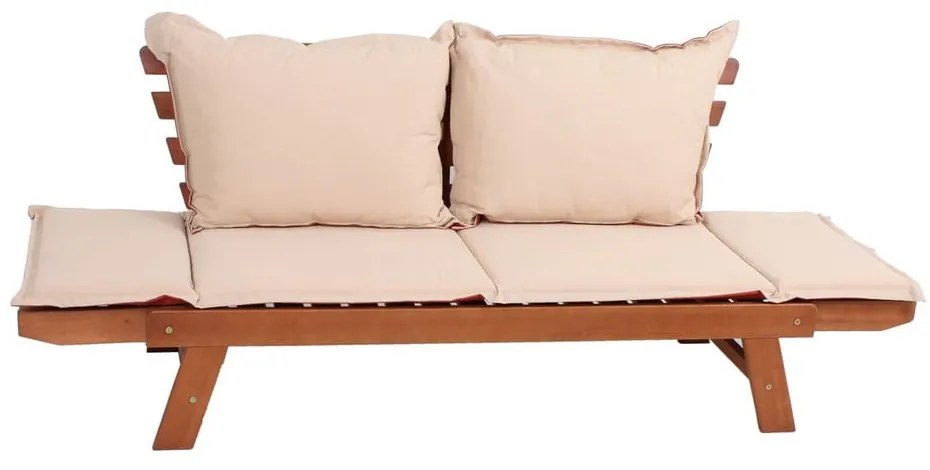 Panchina da giardino in legno di eucalipto Fortuna - Garden Pleasure