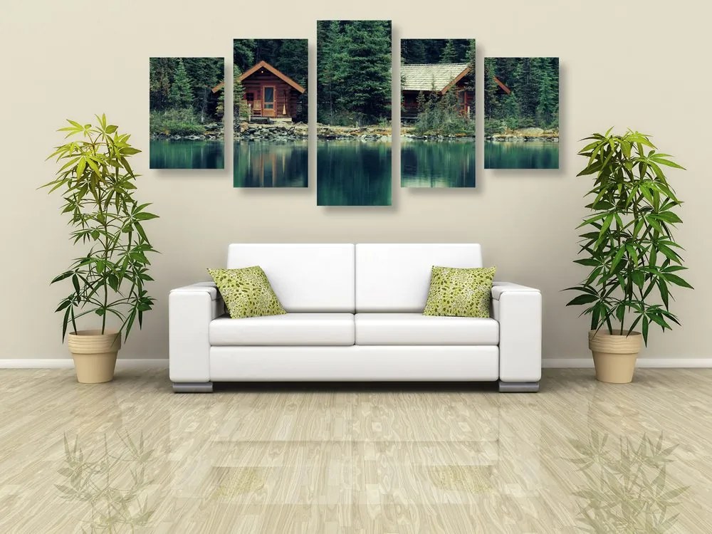 Quadri 5 pezzi – Parco Yoho in Canada