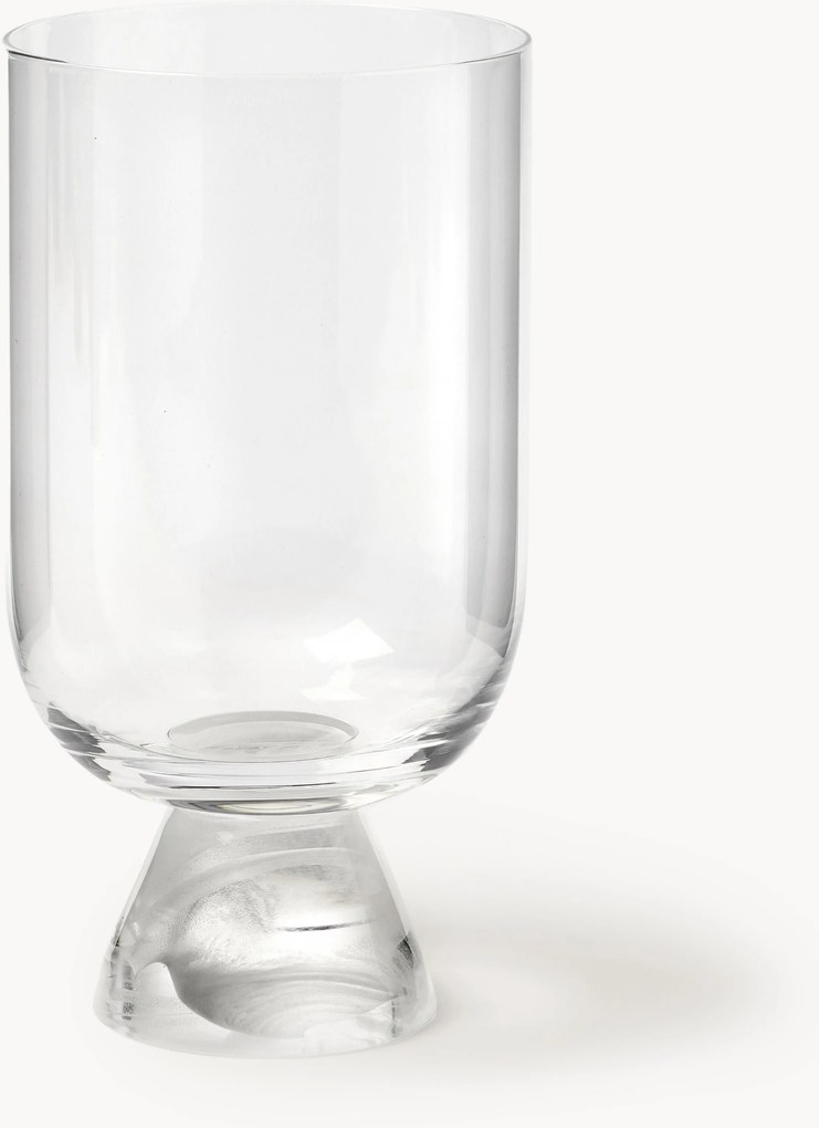 Set di 4 bicchieri da long drink in vetro soffiato Nebia