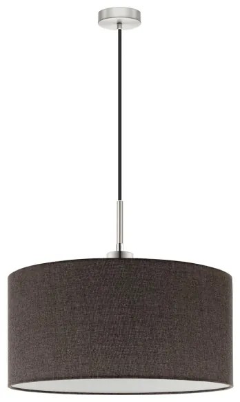 Eglo - Lampadario LED a cavo TUNJA 1xE27/60W/230V marrone