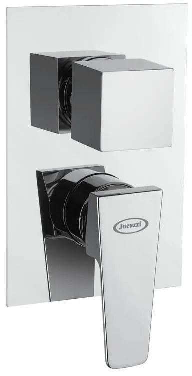 Rubinetto per doccia getto laminare cristallino Lama grigio JACUZZI RUBINETTERIA