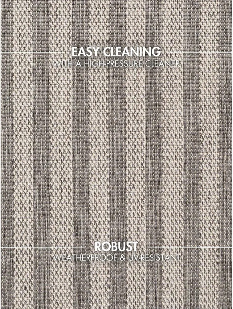 Tappeto da interno/esterno grigio/color crema 160x230 cm Haringey Linley – Ted Baker