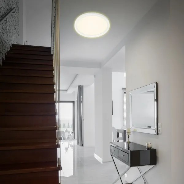 Briloner 7363-016 - Plafoniera LED CADRE LED/22W/230V d. 42,5 cm bianca