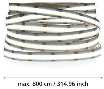 Eglo 900579 - LED Striscia dimmerabile 8m COB/52,8W/24/230V 2700-6500K+telecomando