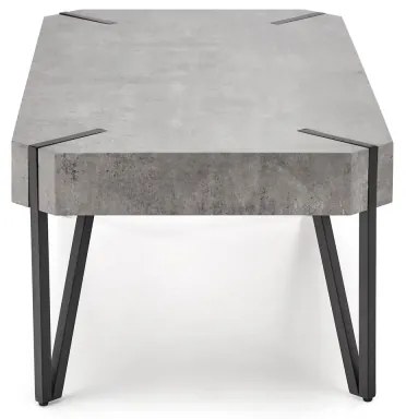 Tavolino EMILY 42x110 cm calcestruzzo