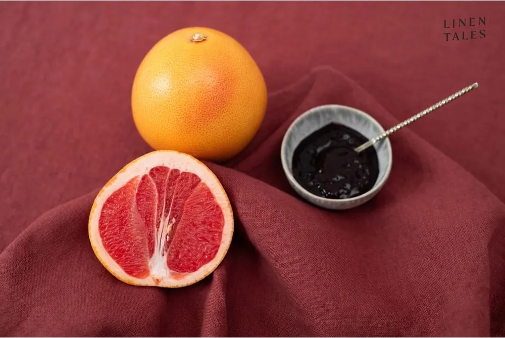 Strofinaccio in lino 45x65 cm Marsala – Linen Tales