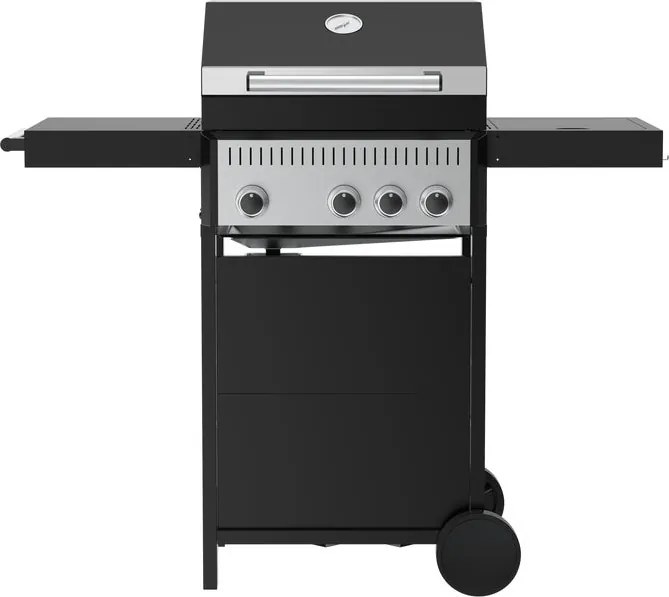 Barbecue a gas C400 4 bruciatori con fornello laterale extra