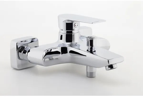 FERRO - Miscelatore per vasca ALGEO SQUARE cromo lucido