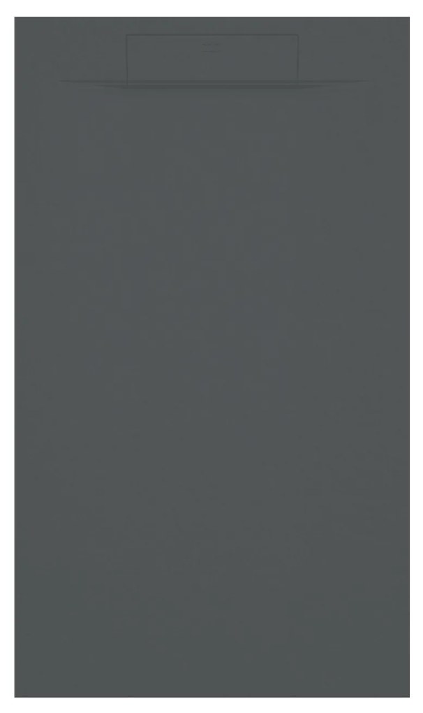Piatto Doccia 80x160 Effetto Pietra Duplach "Zeus" Antracite