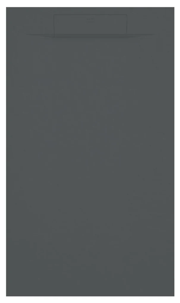 Piatto Doccia 80x160 Effetto Pietra Duplach "Zeus" Antracite