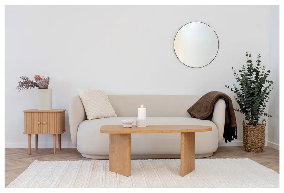 Tavolino da salotto di colore naturale 50x100 cm Melo – House Nordic