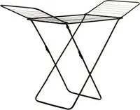 Stendibiancheria con ali 18 metri nero pieghevole