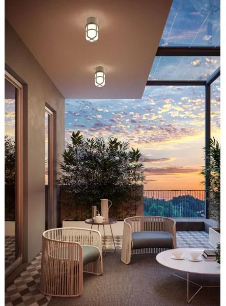 Redo 90193 - Luce Spot da esterno TRITON 1xE27/28W/230V IP54 ottone