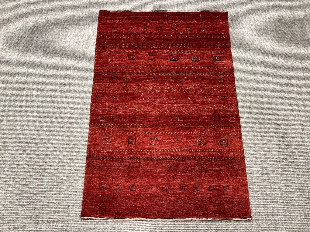 Loribaft Tappeto persiano 120 x 80 Rosso (Iran) Annodato A Mano