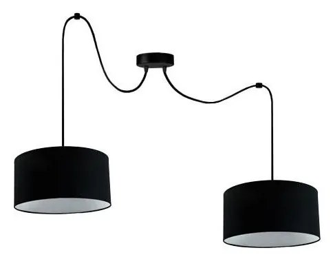 Lampadario a sospensione con filo TUZ 2xE27/60W/230V ragno