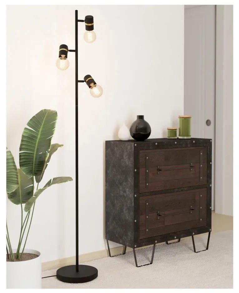 Eglo 900179 - Lampada da terra LURONE 3xE27/10W/230V