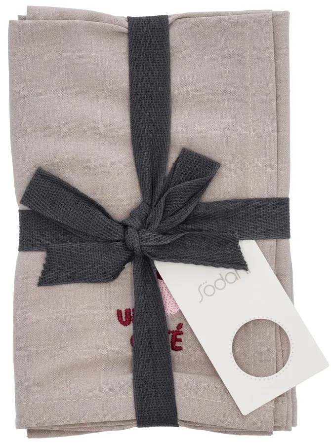 Set di tovaglioli in tessuto 2 pz 40x40 cm Bistro – Södahl